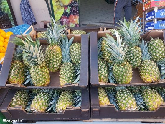 Pineapple for export from Uganda