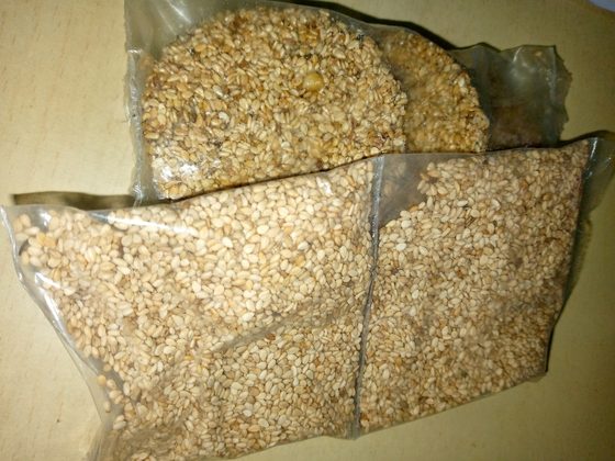 Simsim for export from Uganda